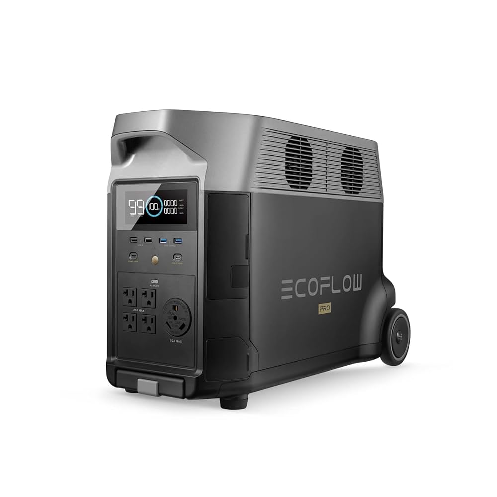 EcoFlow DELTA Pro (デルタプロ) ポータブル電源 Amazon.co.jp: EcoFlow DELTA Pro ポータブル電源 3,600Wh 大
